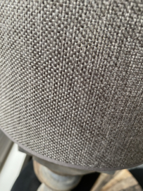 Baluster tafellamp bruine kap