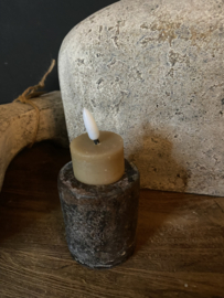 Led waxine hoog Taupe