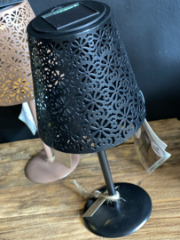 Solar Tafellampje Zwart