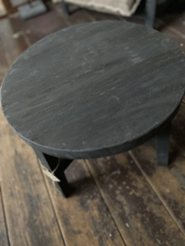 Tafeltje rond Soft Black L