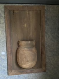 Wandpaneel Nepalese kruik xl