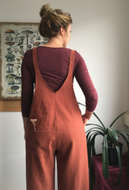 Jumpsuit Linen Terracotta