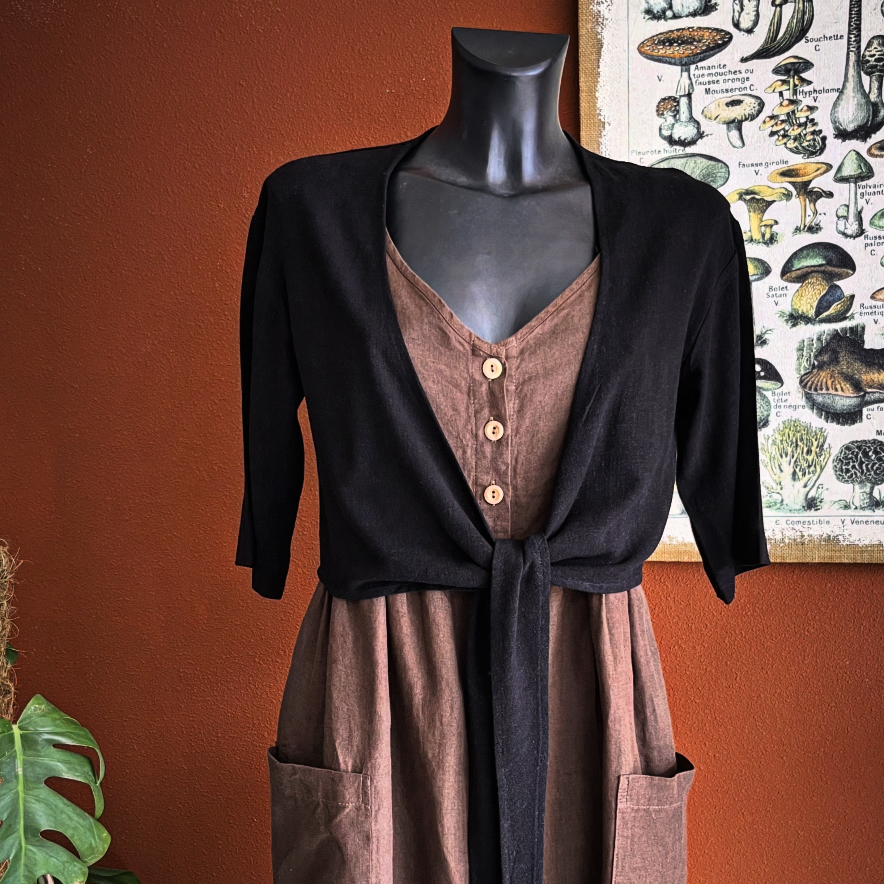 Wrap Top Onyx Black