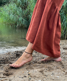 Anklet  - Red Tiger's Eye Stone