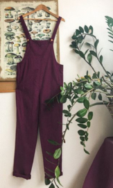 Jumpsuit Linen Amethyst Size 34