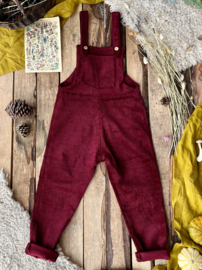 Jumpsuit Corduroy Plum 134/140