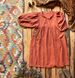 Tunic Dress Terracotta