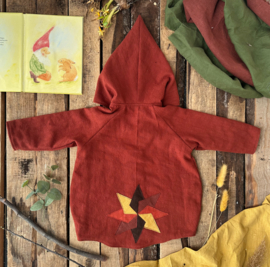 Linen Star Jacket Terracotta