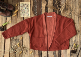 Linen Jacket Terracotta