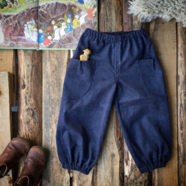 Corduroy Trousers Blue 86/92