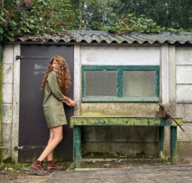 Tunic Dress Moss Green