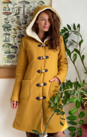 Women's Wool Winter Coat Petrol Size 34