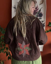 Linen Jacket Brown