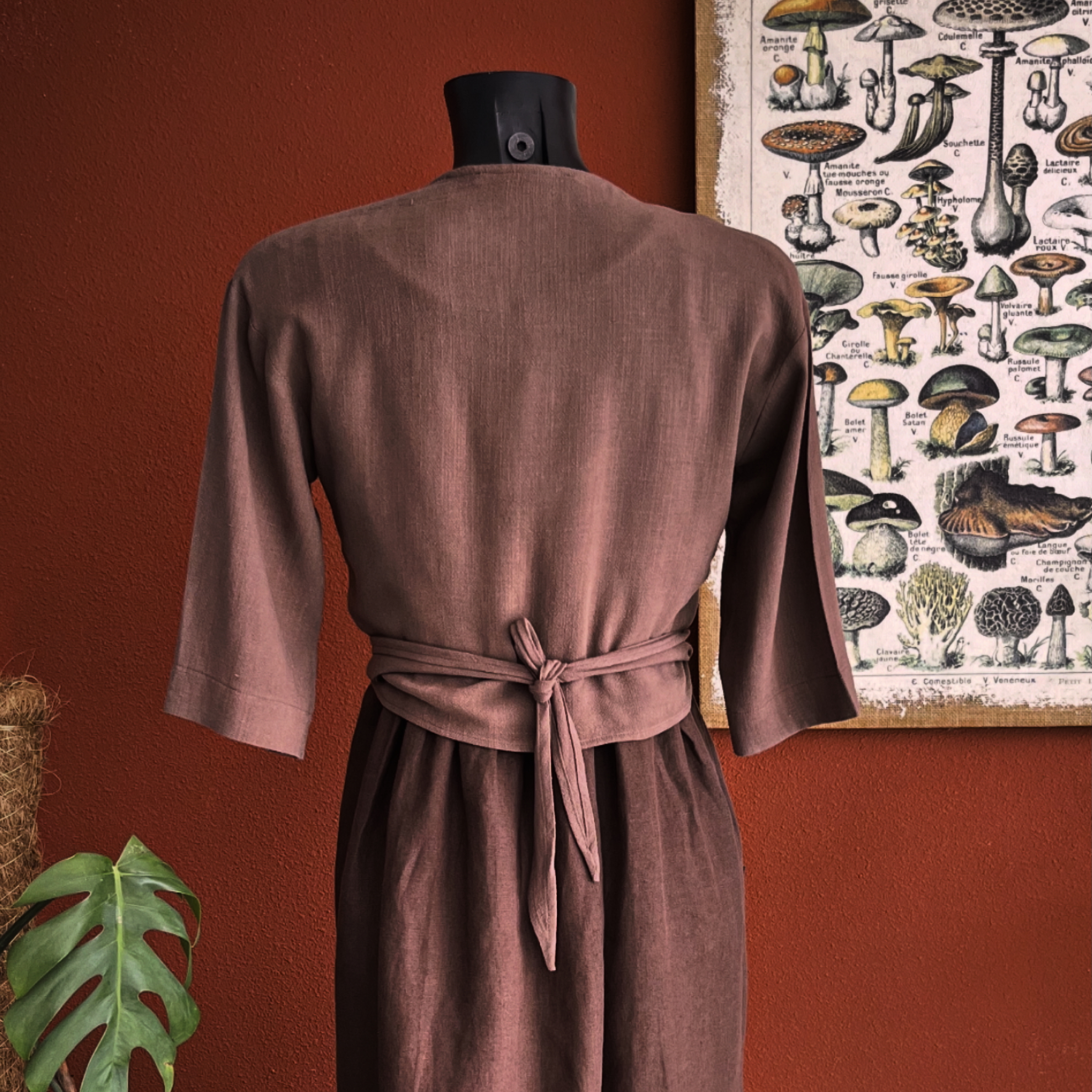 Wrap Top Clay Brown