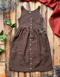 Midi Dress - Chocolate Brown