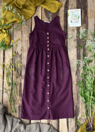 Midi Dress Linen - Amethyst