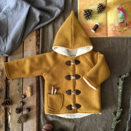 Wool Winter Coat Ochre 74/80