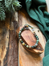 Bracelet  - Indian Agate Stone