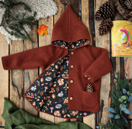 NEW! 100% Wool Terracotta - Dark Forest 110/116