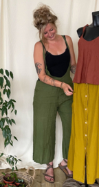 Jumpsuit 'Moon' - Moss Green