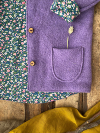 100% Wool Lavendel -  Flowers 98/104