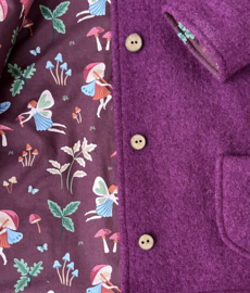 NEW! 100% Wool Plum - Fairy Forest 122/128