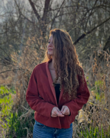 Linen Jacket Terracotta