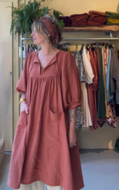Tunic Dress Terracotta