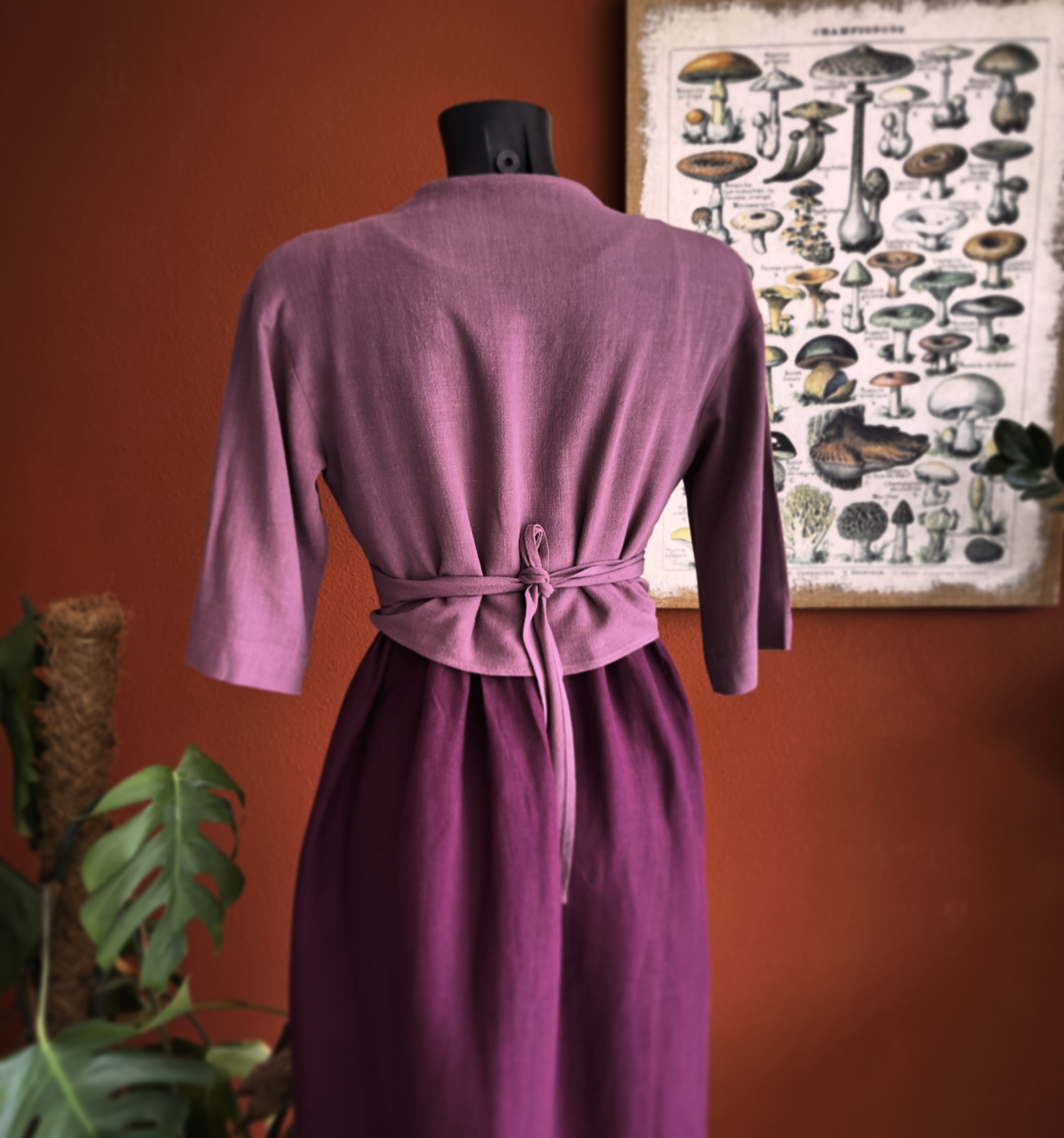 Wrap Top Mauve