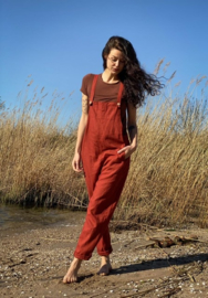 Jumpsuit Linen Terracotta