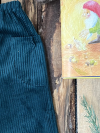 Corduroy Trousers Petrol