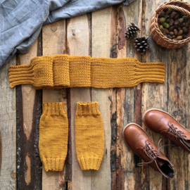 Leg Warmers Ochre