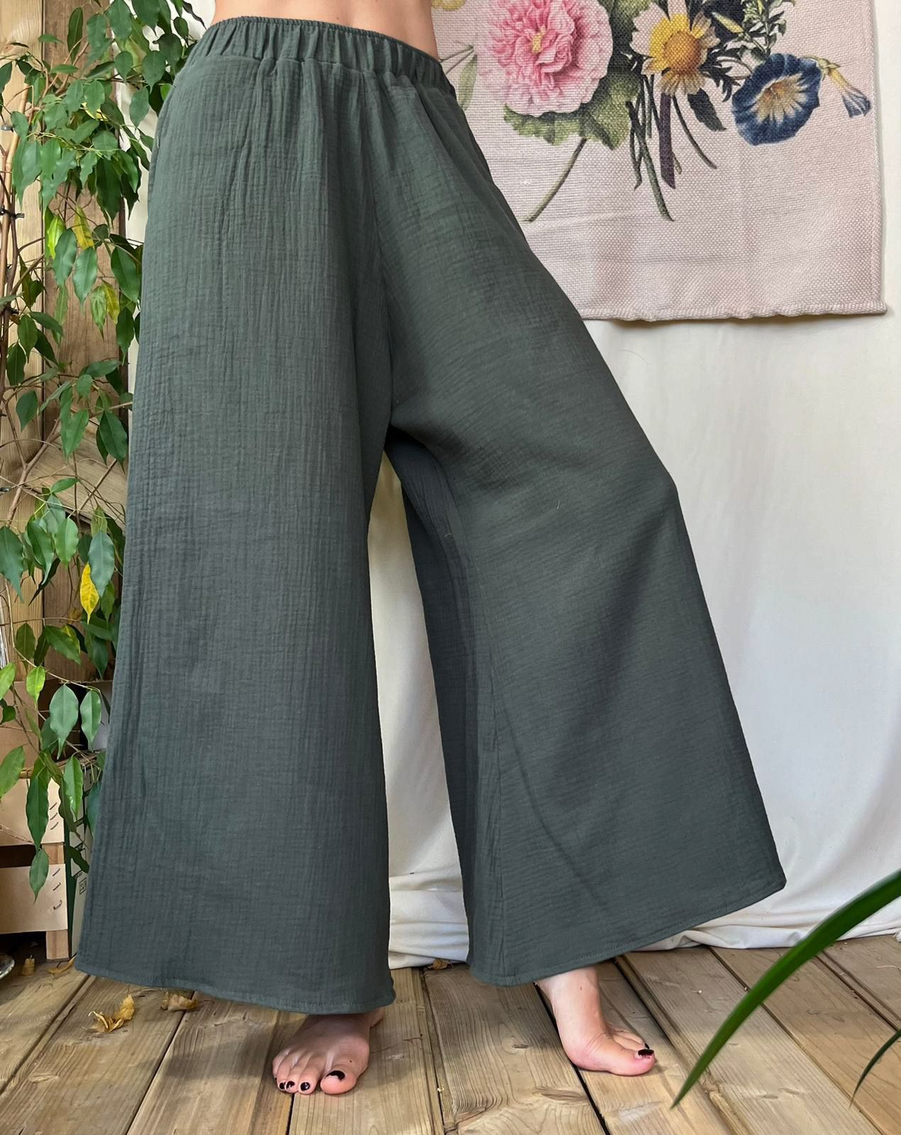 Trousers Nature - Olive Size 46/48