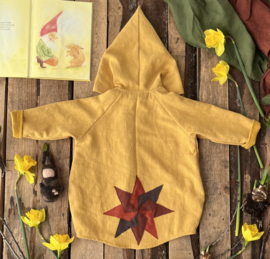 Linen Star Jacket Ochre