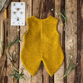 Linen Vest  Bee