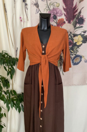 Wrap Top Terracotta