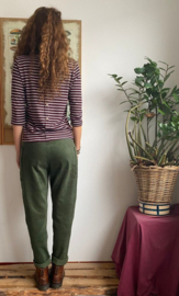 Trousers Corduroy Olive Green 44