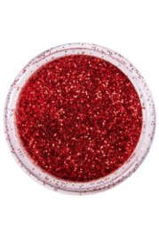 PXP biodegradable powder glitter 2.5 gr. laser red