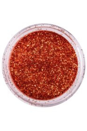 PXP biodegradable powder glitter 2.5 gr. copper orange