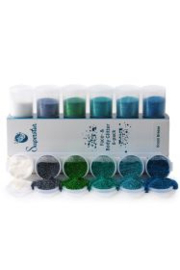 Ocean Breeze Fine Glitter Mix 6-pack 90 ml