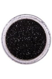 PXP biodegradable powder glitter 2.5 gr. pitch black