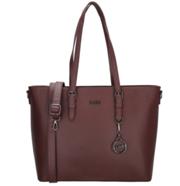 Super leuke “harde” (school) tas  van Charm. Bordeaux / Donkerrood