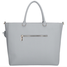Super leuke “harde” laptop tas  van Charm. Lichtblauw / ijsblauw