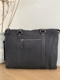 Bag 2 Bag grote werktas / laptoptas, Boston. écht leer. Verschillende kleuren
