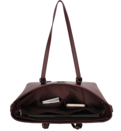 Super leuke “harde” (school) tas  van Charm. Bordeaux / Donkerrood