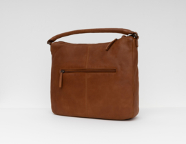 Bag 2 Bag medium - grote tas, model Myra , écht leer.  Limited Edition, Zwart