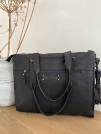 Bag 2 Bag grote werktas / laptoptas, Boston. écht leer. Verschillende kleuren