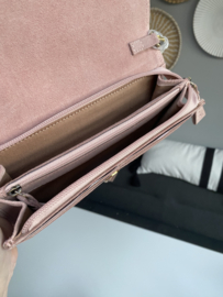 Bag 2 Bag  portemonnee tasje “ Amalfi “, écht suède. 3 kleuren