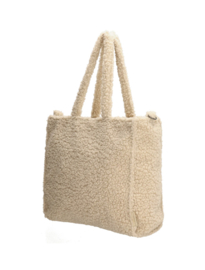 Teddy  tas, medium grote shopper. 3 kleuren.