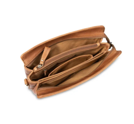 Bag 2 Bag Mooie tas Fondi. 3 kleuren écht leer.